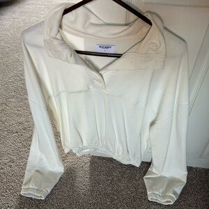 Old Navy Button Up Funnel Neck